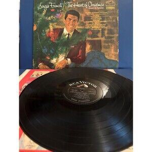Sergio Franchi  the heart of christmas RCA 12" LP 33 RPM
